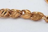 22k Yellow Gold Mirror Link Bracelet 7.3 Grams 8 Inch Eb0826rxzsa