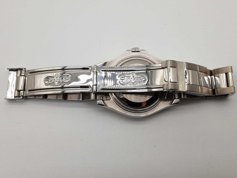 Rolex 35mm Yacht-master Silver Dial Platinum Bezel Steel Watch Do0825cxzxde