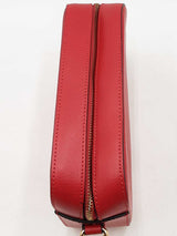 Valentino By Mario Valentino Red Leather Babette Bonbon Crossbody Eb1125lxzdu