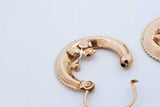 14k Yellow Gold Hoop Earrings 3.6 Grams Eb0526owode