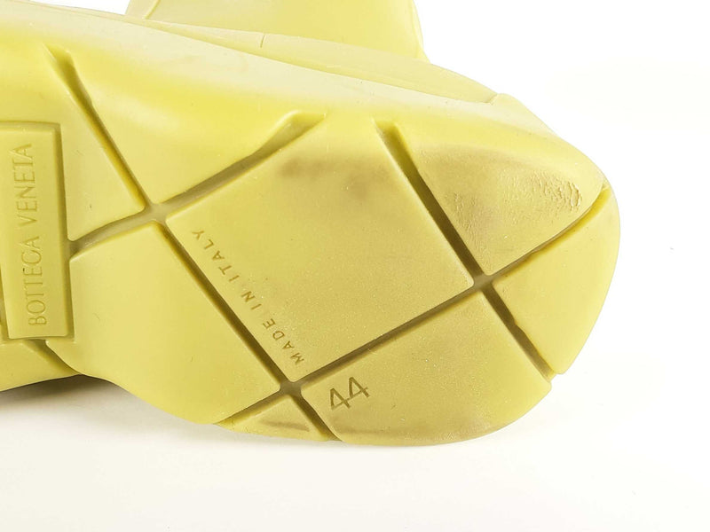 Bottega Veneta Kiwi Green Rubber Puddle Boots Size 44eu