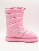 Moncler Gaia Pink Down Boots Size 40 Eb0225oorsa