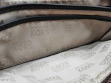 Michael Kors Jet Set Brown Monogram Coated Canvas Flap Wallet Do0826rde