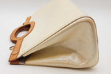 Louis Vuitton Monogram Vernis Roxbury Drive Perle Crossbody Clutch Eb0926rxzde
