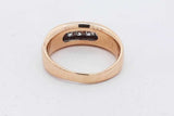 0.75cttw Diamond Ring In 14k Yellow Gold 8.2 Grams Size 12 Eb0826rxzsa