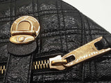 Marc Jacobs Ursula Black Quilted Patent Leather Hobo Bag Do0925rxde