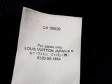 Louis Vuitton Black Blue Monogram Wool Cashmere Mix Sweater Size 4l Do0126wxzde