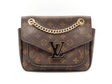 Louis Vuitton Passy Chain Shoulder Bag In Monogram Coated Canvas Fw0825erxdu
