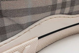 Burberry Grey Check Sneakers Size 45 Eb0626lxzsa