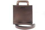Gucci Tom Ford Metallic Leather Convertible Top Handle Clutch Sd0626lzxdu