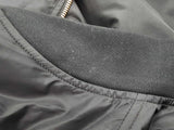 Gianni Versace Black Nylon Bomber Jacket Size Italian 54 Do1025orxde