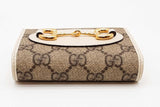Gucci Horsebit Gg Supreme Canvas Wallet Eb0926wxzde