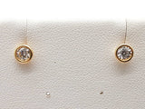 Tiffany & Co. Diamonds 18k Yellow Gold 1.1g Stud Earrings Do0425llxzde
