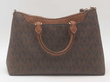 Michael Kors Austen Satchel Brown Handbag Aa0626wzsa
