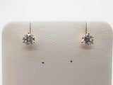 1.08 Cttw Lab Grown Diamonds 14k Yellow Gold 0.7g Stud Earrings Do0726orxde