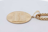 10k Yellow Gold Chain & Last Supper Pendant 22.2 Grams 23.5 Inch Eb0426lxxzsa