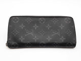 Louis Vuitton Zippy Horizontal Black Wallet Sd0426lrzde