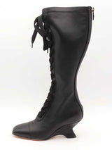 Dior Naughtily-d Wedge Boots Black Size 37 Aa1125wxzsa