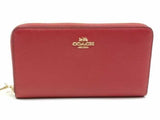 Coach Accordion Zip Around Wallet Red Aa0626wrsa