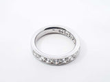 1.95 Cttw Diamond & 14k White Gold Wedding Band 4.9 Grams Size 6.75 Fw0926orxdu