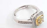 14k White Gold Diamond Engagement Ring Size 6 Ebrrxdu 144030004723