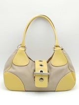 Prada Canapa Moon Canvas Hobo Shoulder Bag Eb1026lxzsa