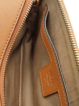 Mcm Cognac Visetos Camera Crossbody Bag Eb1125loxdu