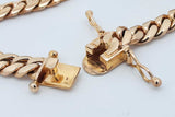 10k Yellow Gold Cuban Link Chain Necklace 118.7 Grams 24 Inch Eb0126rrxzsa