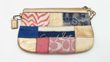 Coach Multicolor Patchwork Wristlet Sd0725izdu