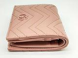 Gucci 466492 Gg Pink Marmont Leather Card Case Bifold Wallet Do0125lrxde