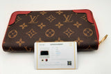 Louis Vuitton Monogram Zippy Retiro Wallet Eb1024lorsa