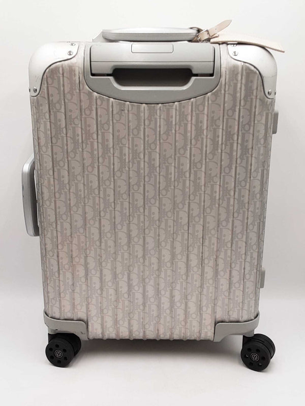 Dior X Rimowa Carry On Dior Oblique Monogram Suitcase Sd0825lzxzdu