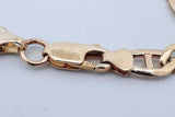 14k Yellow Gold Mariner Link Bracelet 7.2 Grams 7.5 Inch Eb0426wrxde