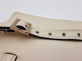 Valentino Garavani Cabana Shoulder Bag In Ivory Leather Fw0626wrxdu