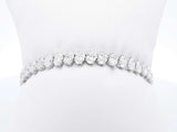18.0 Cttw Lab Grown Diamond & 14k Gold Bracelet 12.9 Gram 6.25 Inch Fw0425prxzdu
