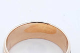 14k Yellow Gold Cross Engraved Wedding Band 7.7 Grams Size 10.5 Eb0626rxzde