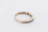 0.84cttw Diamond Ring In 10k Yellow Gold 2.5 Grams Size 8 Eb0126lrxsa