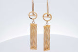 18k Yellow Gold Filigree Dangle Earrings 8.2 Grams Eb0526cxzsa
