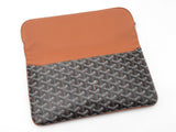 Goyard Sainte Marie Mm Clutch In Goyardine Coated Canvas & Leather Fw1026rzxdu