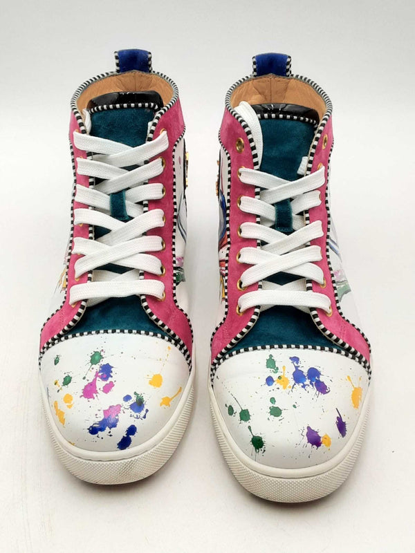 Christian Louboutin Orlato High Top Trainers Size 40 Eb0125lrxsa