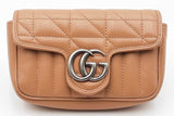 Gucci Marmont Matelasse Chevron Quilted Leather Mini Bag Eb1225prxdu