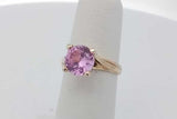 Pink Gemstone Ring In 10k Yellow Gold 2.8 Grams Size 5 Eb0926srsa