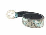 Gucci 411924 Floral Blooms Multi-color Belt / Buckle Size 36 Aa1026lrzsa