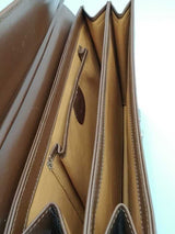 Gucci Brown Leather Shoulder Bag Eb1026lxzsa