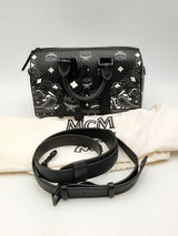 Mcm Aren Boston Bag In Bandana Visetos Eb0824oxzsa