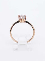 1.0 Ctw "Salt & Pepper" Diamond & 10k Yellow Gold Ring 5 Gram Size 7 Fw0725wozdu