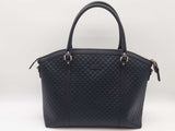 Gucci Dome 2 Way Navy Blue Microguccissima Leather Crossbody Bag Do0525ixzde