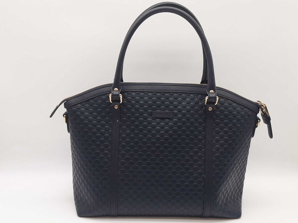 Gucci Dome 2 Way Navy Blue Microguccissima Leather Crossbody Bag Do0525ixzde