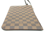 Louis Vuitton Pochette Brown Damier Ebene Coated Canvas Pouch Do0926oxzde