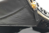 Giuseppe Zanotti Kriss Mid Top Black Leather Sneakers Size 44 Eb0725pxzde